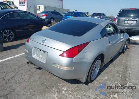 2004 Nissan 350Z Enthusiast z USA, uszkodzony, nr VIN JN1AZ34D14M101414